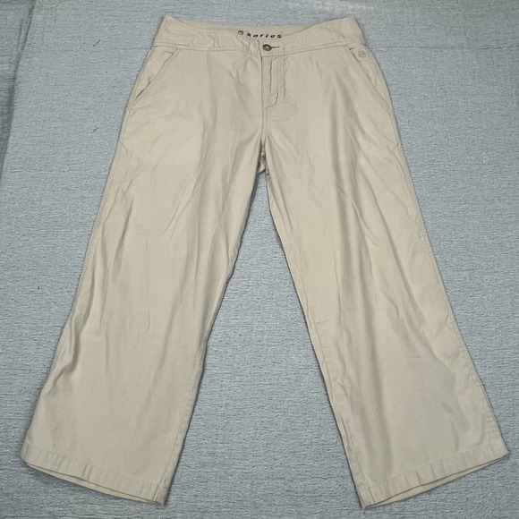 The North Face A5 Series Tan Hiking Capri Pants SZ 8 - Picture 1 of 9